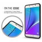 Wholesale Samsung Galaxy Note 5 Net Hybrid Kickstand Case (Black)
